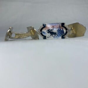 Sterling silver men’s cufflinks